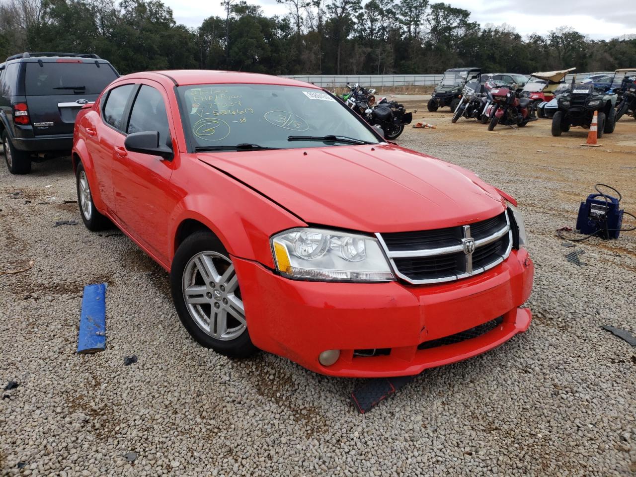Photo 1 from auction – 2009 DODGE AVENGER SX with VIN 1B3LC56B59N526619