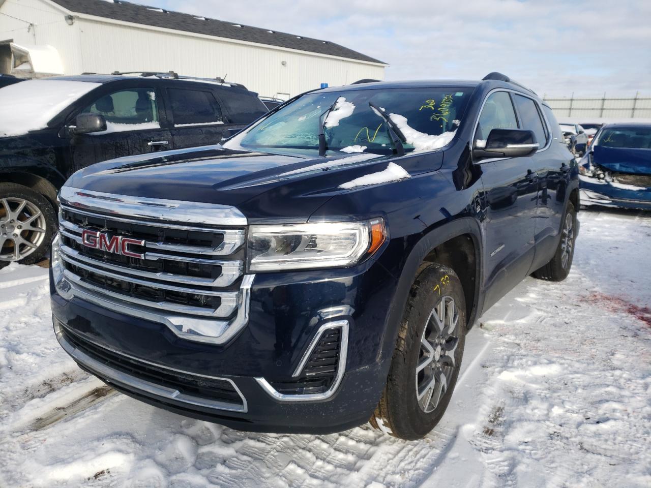 Photo 2 from auction – 2021 GMC ACADIA SLE with VIN 1GKKNRLS2MZ158096