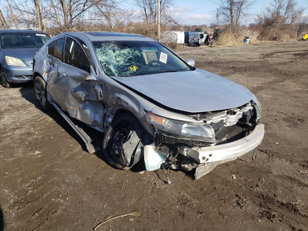ACURA TL 2012 with VIN 19UUA8F56CA028398 - Photo from auction