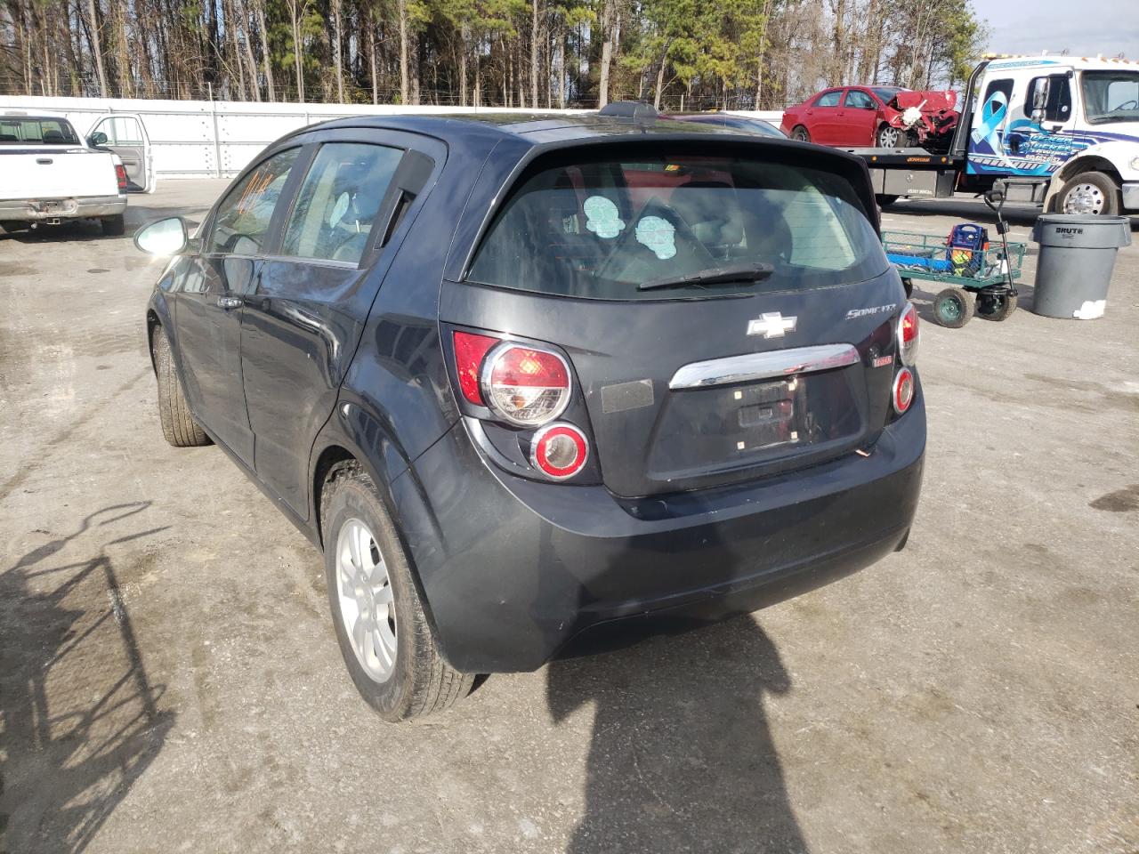 Photo 3 from auction – 2015 CHEVROLET SONIC LTZ with VIN 1G1JE6SB9F4109381