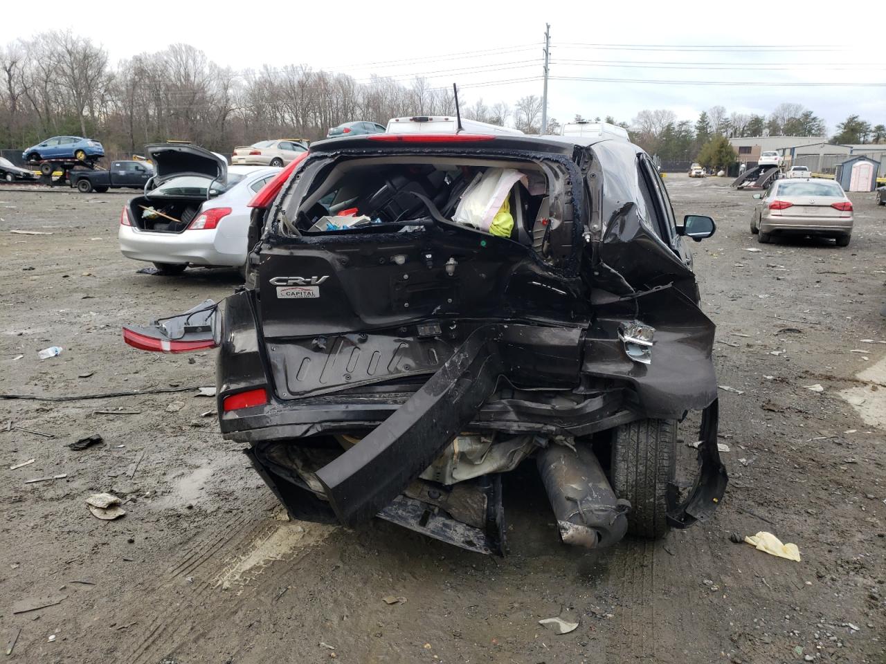 Photo 9 from auction – 2015 HONDA CR-V EX with VIN 5J6RM4H51FL005664