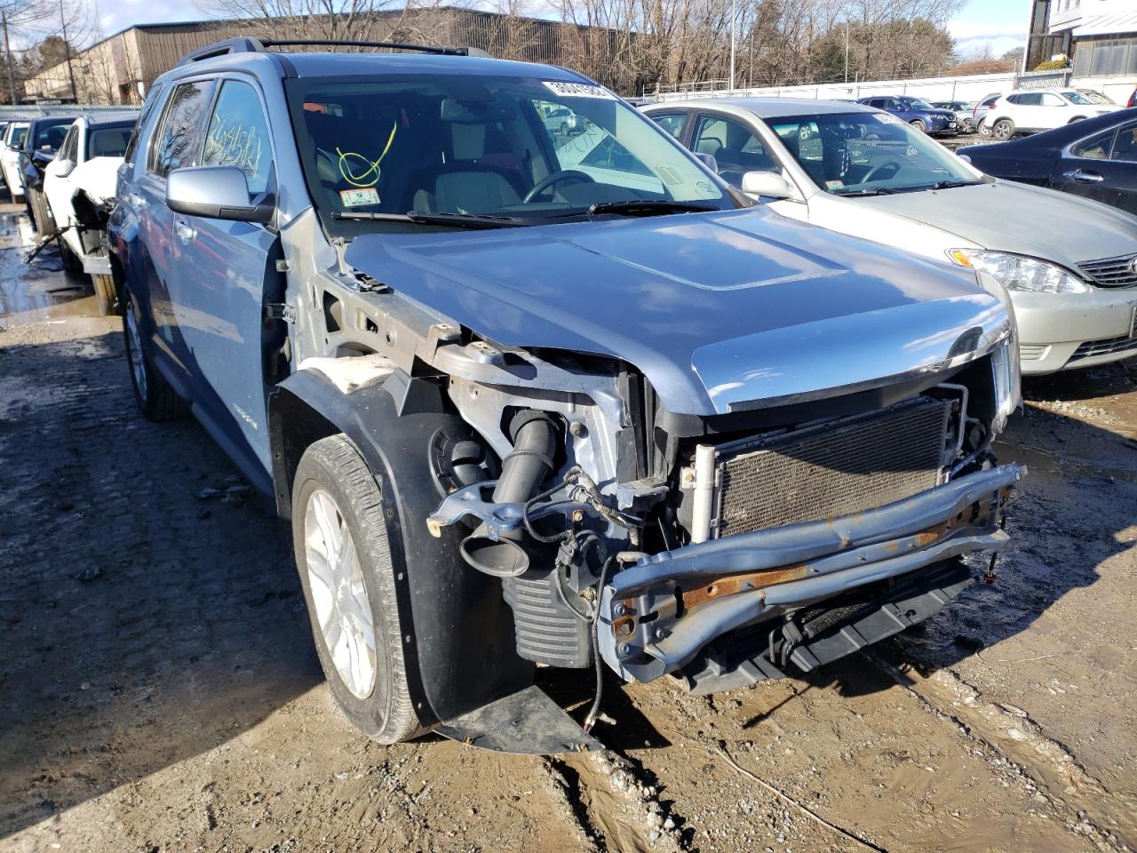 GMC TERRAIN SL 2011 with VIN 2CTFLVE59B6295942 - Photo from auction