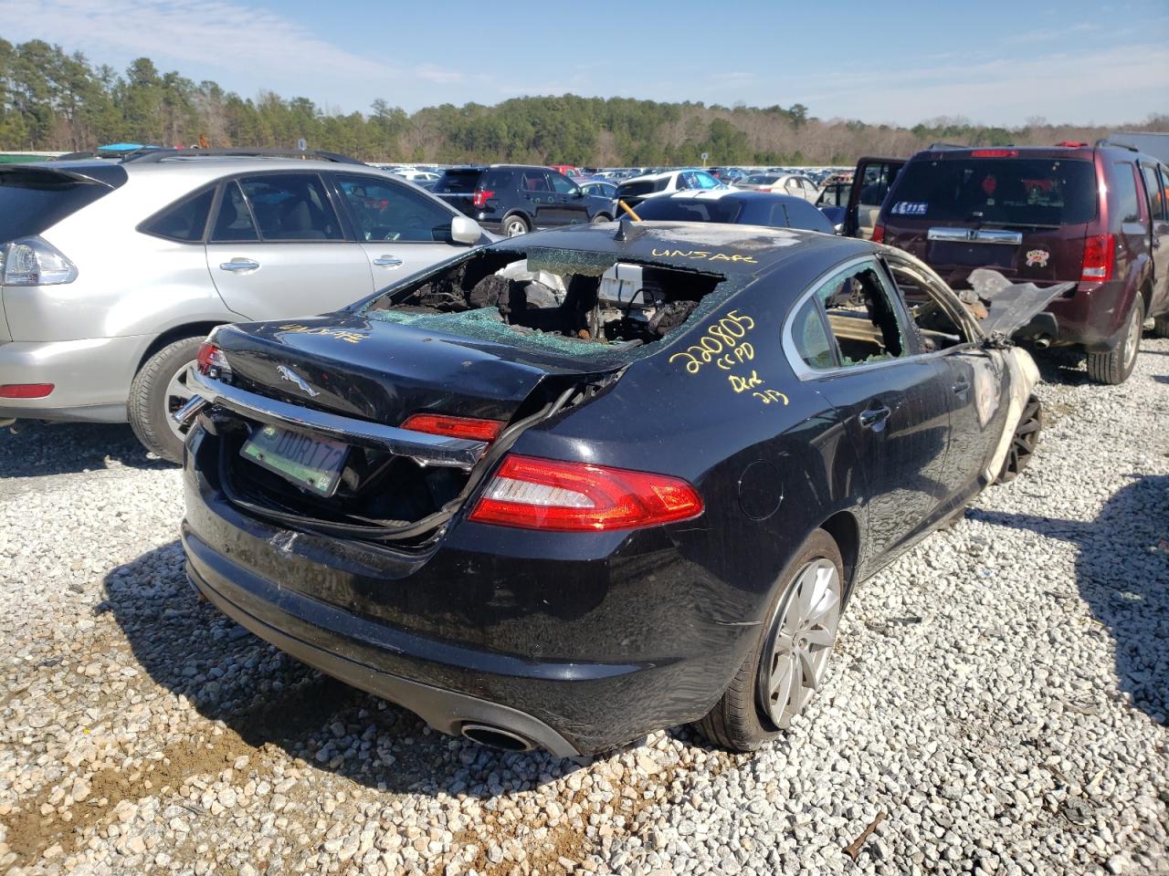 Photo 4 from auction – 2013 JAGUAR XF with VIN SAJWA0ES5DPS98805