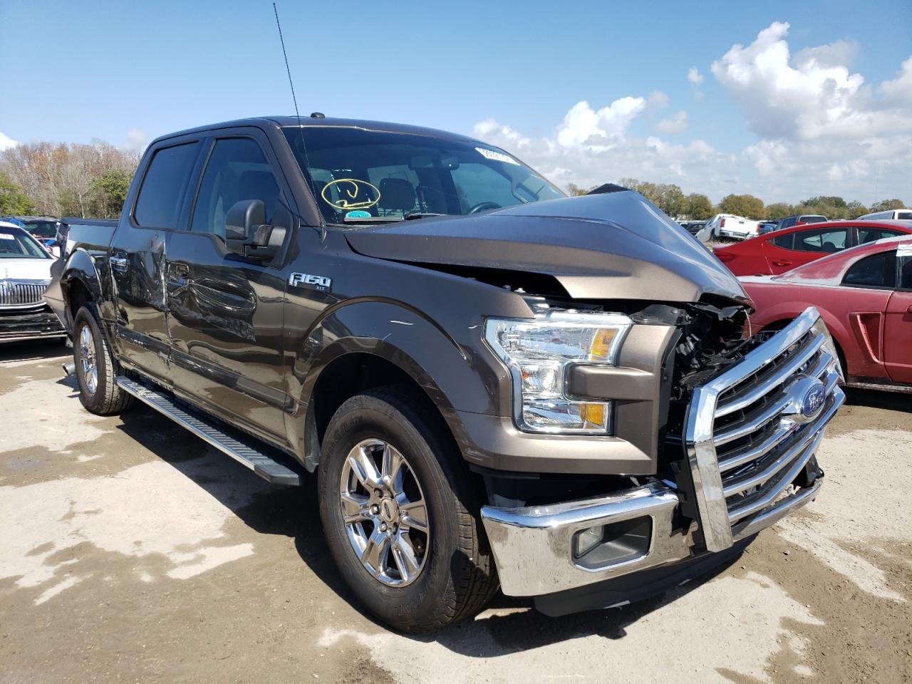 FORD F150 SUPER 2016 with VIN 1FTEW1CF4GFA44004 - Photo from auction