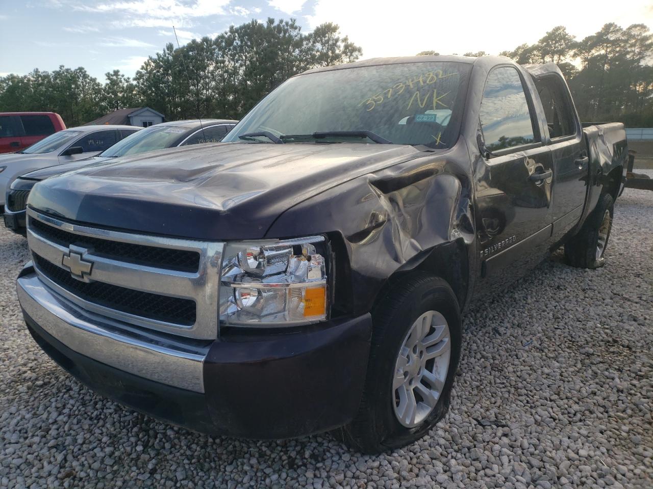 Photo 2 from auction – 2008 CHEVROLET SILVERADO with VIN 2GCEC13C781144847