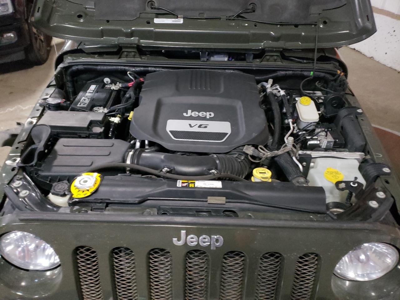 Photo 7 from auction – 2015 JEEP WRANGLER S with VIN 1C4AJWBG9FL773068