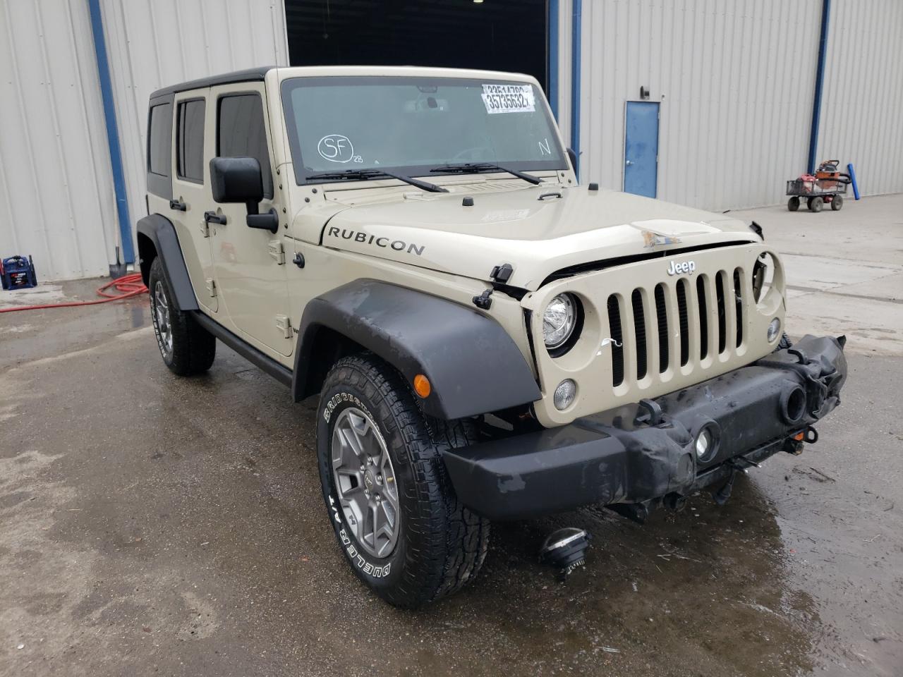 JEEP WRANGLER U 2017 with VIN 1C4BJWFG0HL594709 - Photo from auction