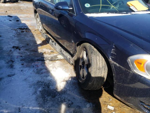 Photo 9 from auction – 2009 CHEVROLET IMPALA 1LT with VIN 2G1WT57K691294438
