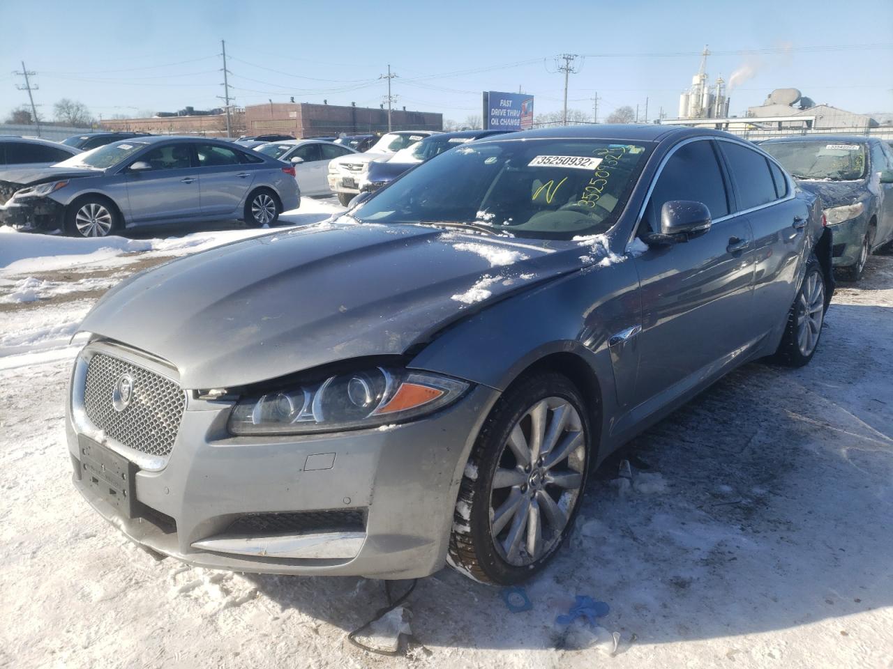 Photo 2 from auction – 2013 JAGUAR XF with VIN SAJWJ0EF4D8S85170