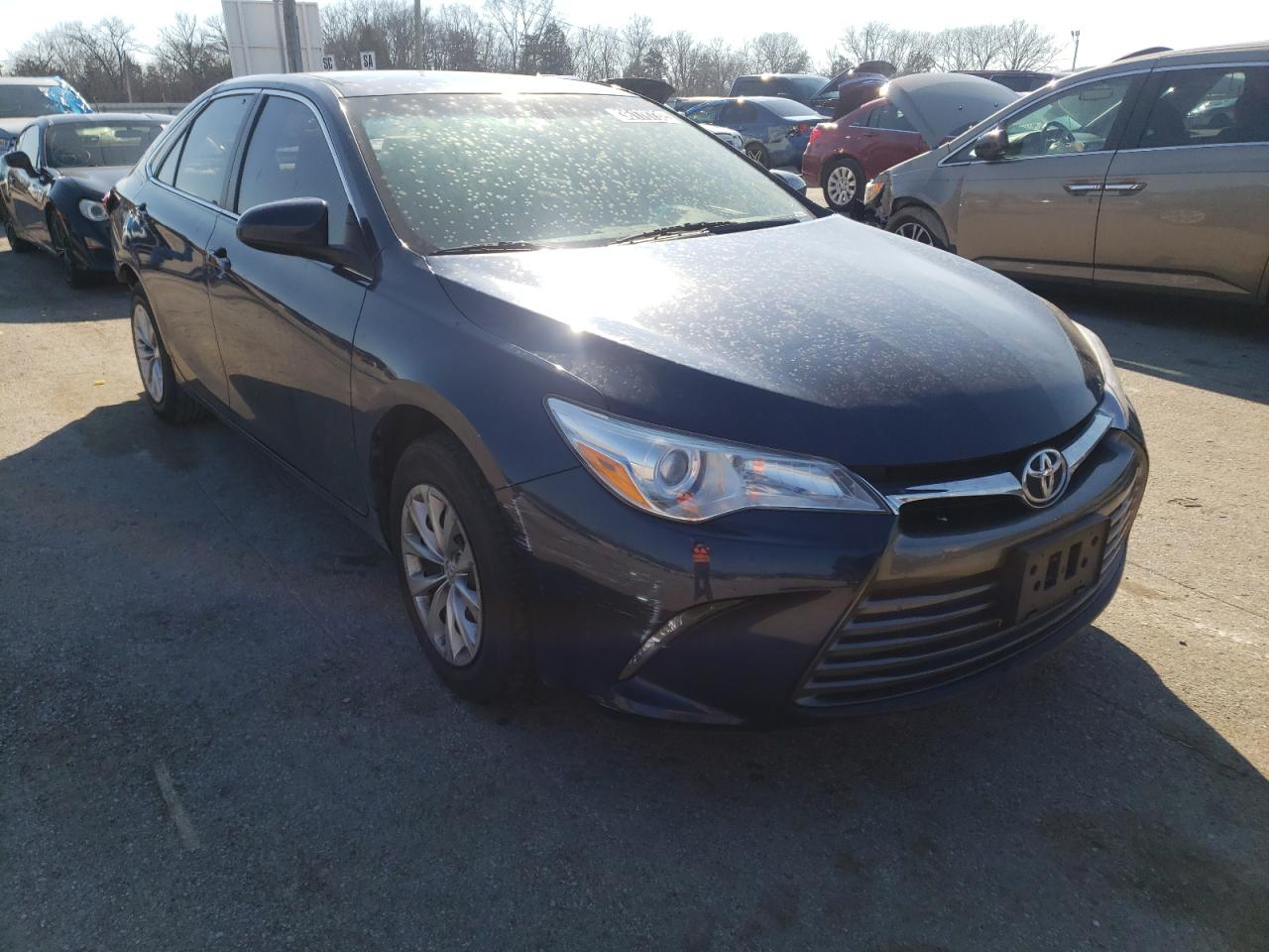 TOYOTA CAMRY LE 2017 with VIN 4T1BF1FK9HU715994 - Photo from auction