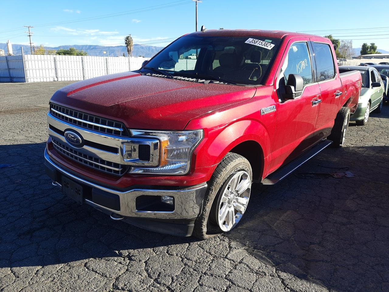 Photo 2 from auction – 2020 FORD F150 SUPER with VIN 1FTEW1E46LKF40239