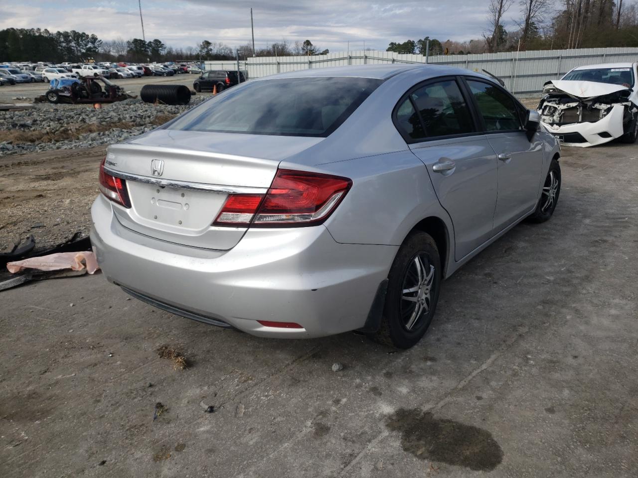Photo 4 from auction – 2014 HONDA CIVIC LX with VIN 2HGFB2F55EH525546