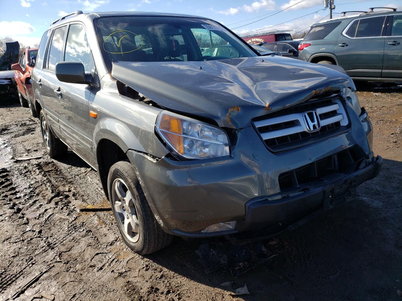 HONDA PILOT SE 2008 with VIN 5FNYF18358B012809 - Photo from auction