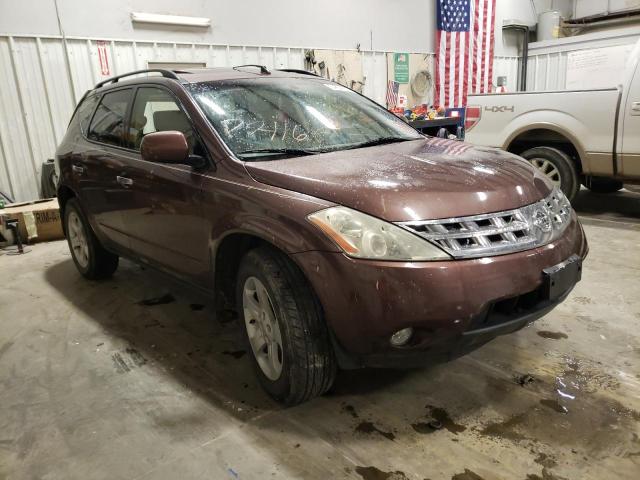 Photo 1 from auction – 2003 NISSAN MURANO SL with VIN JN8AZ08W13W204170