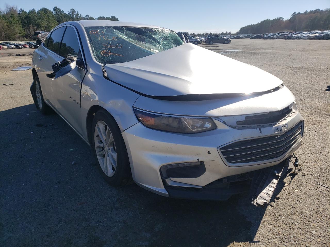 CHEVROLET MALIBU LT 2018 with VIN 1G1ZD5ST2JF159853 - Photo from auction