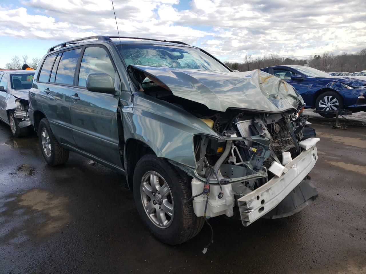 TOYOTA HIGHLANDER 2006 with VIN JTEHP21A760179787 - Photo from auction