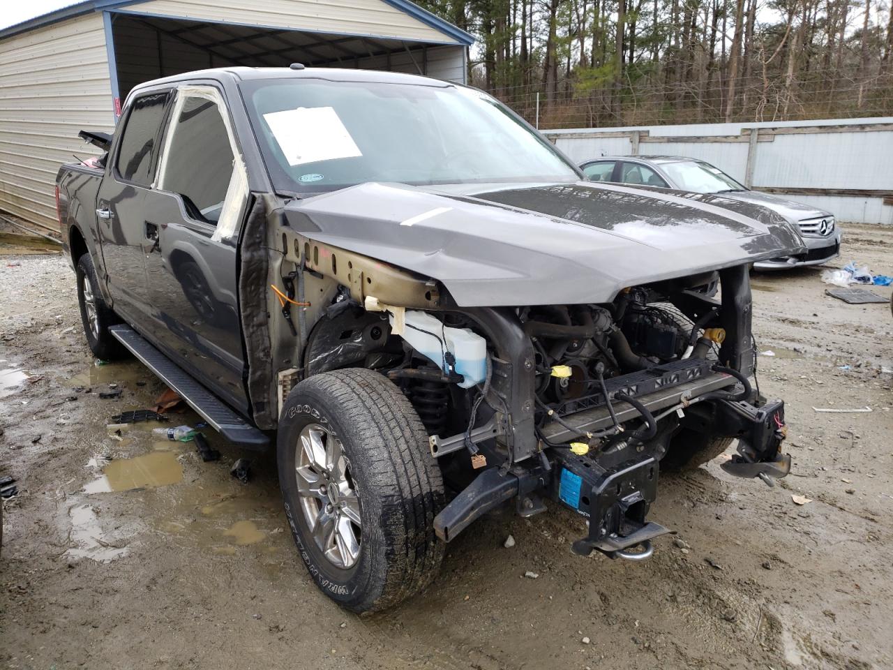 FORD F150 SUPER 2017 with VIN 1FTEW1EF2HKC34311 - Photo from auction