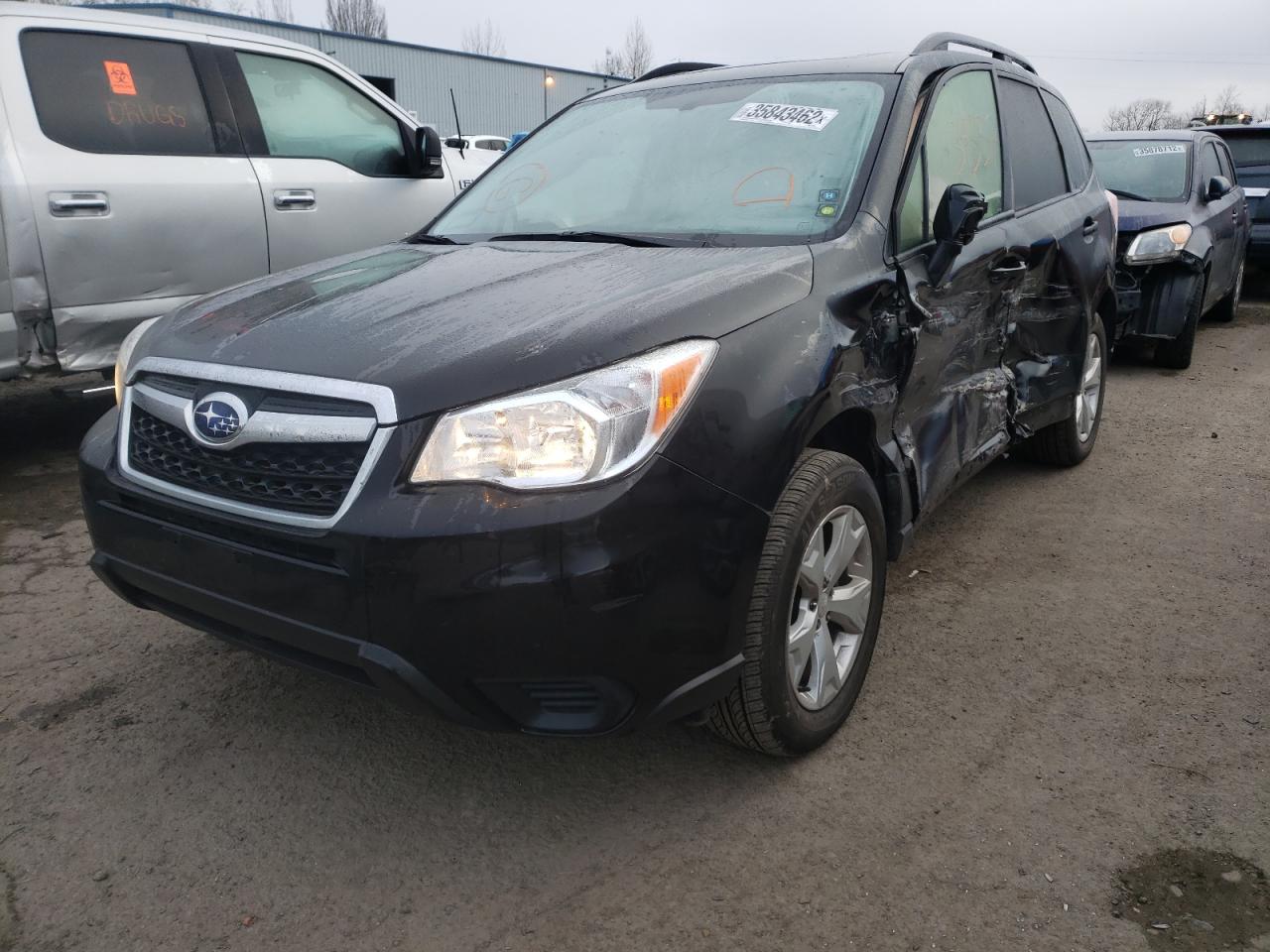 Photo 2 from auction – 2016 SUBARU FORESTER 2 with VIN JF2SJADC6GH557282