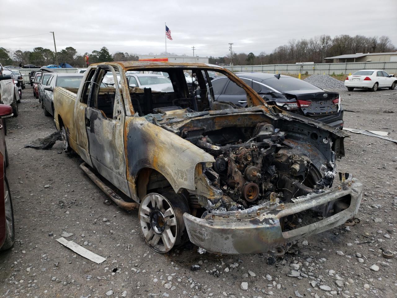 FORD F150 2005 with VIN 1FTPX14525NB03307 - Photo from auction