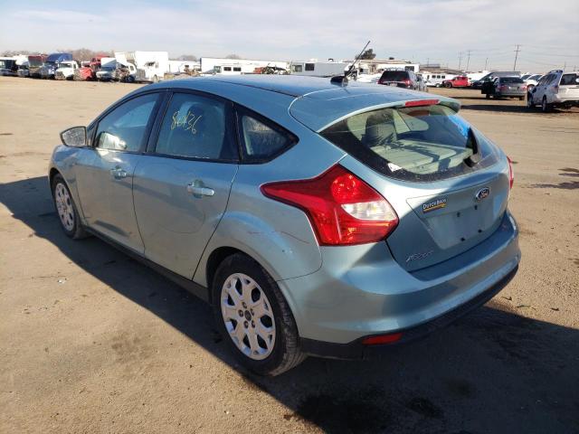 Photo 3 from auction – 2012 FORD FOCUS SE with VIN 1FAHP3K2XCL468292