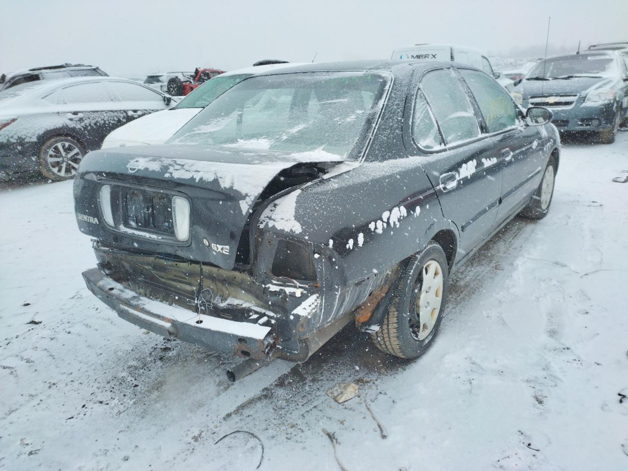 Photo 4 from auction – 2002 NISSAN SENTRA XE with VIN 3N1CB51DX2L687843
