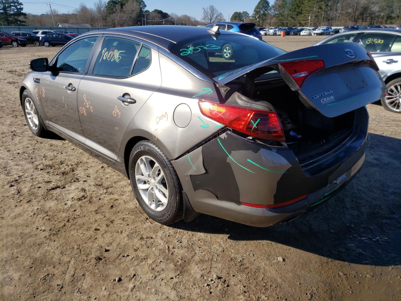 Photo 3 from auction – 2012 KIA OPTIMA LX with VIN 5XXGM4A77CG060544