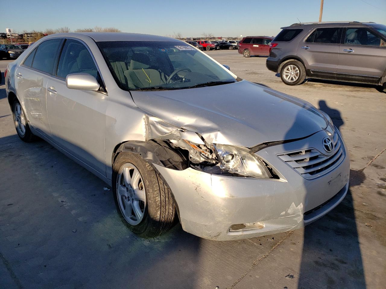 TOYOTA CAMRY CE 2007 with VIN 4T1BE46K07U634143 - Photo from auction