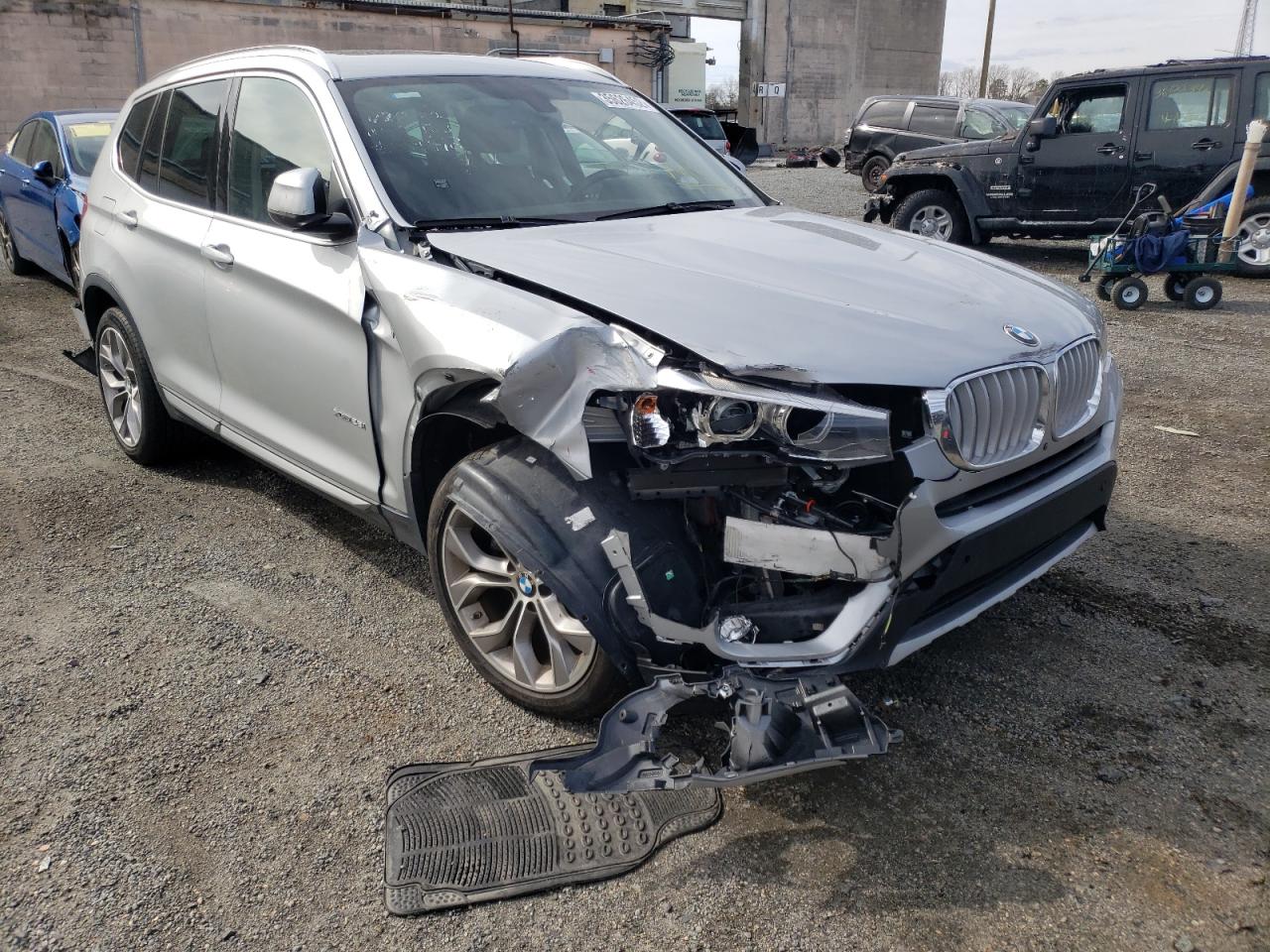 BMW X3 XDRIVE2 2017 with VIN 5UXWX9C38H0W70633 - Photo from auction