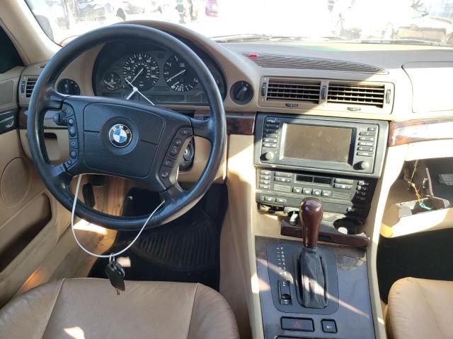 Photo 9 from auction – 2001 BMW 740 IL with VIN WBAGH83471DP24490