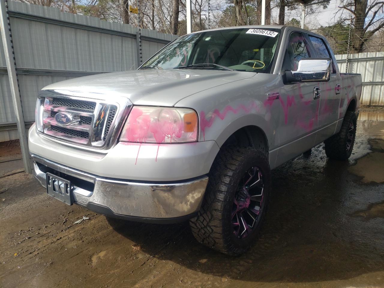 Photo 2 from auction – 2007 FORD F150 SUPER with VIN 1FTRW12W07KD36081