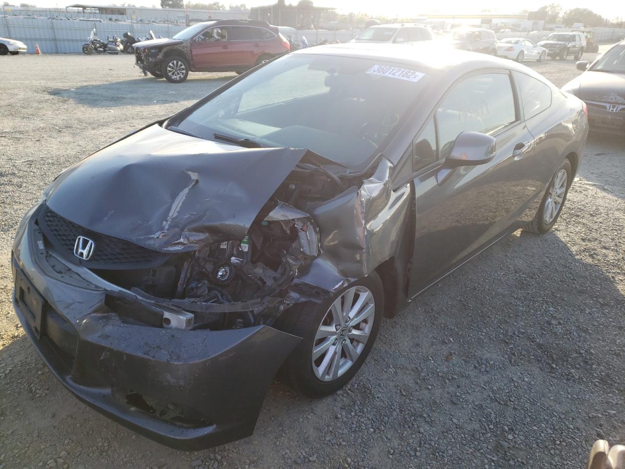 Photo 2 from auction – 2012 HONDA CIVIC EX with VIN 2HGFG3B83CH560610