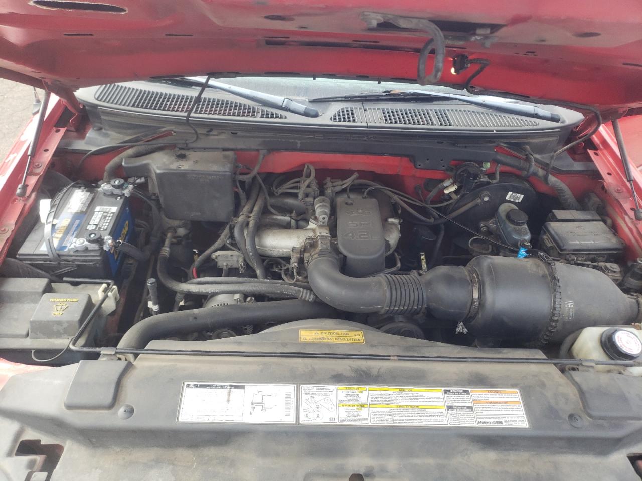 Photo 7 from auction – 1998 FORD F150 with VIN 1FTZF1722WNB53719
