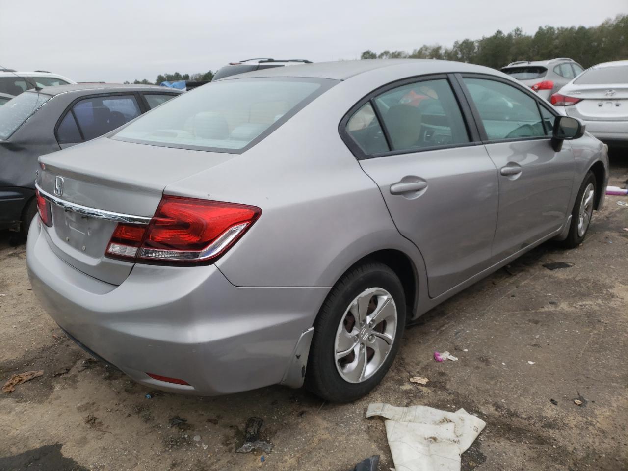 Photo 4 from auction – 2014 HONDA CIVIC LX with VIN 19XFB2F59EE020183