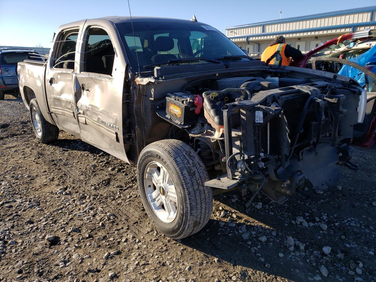 CHEVROLET SILVERADO 2012 with VIN 1GCPKSE74CF190381 - Photo from auction