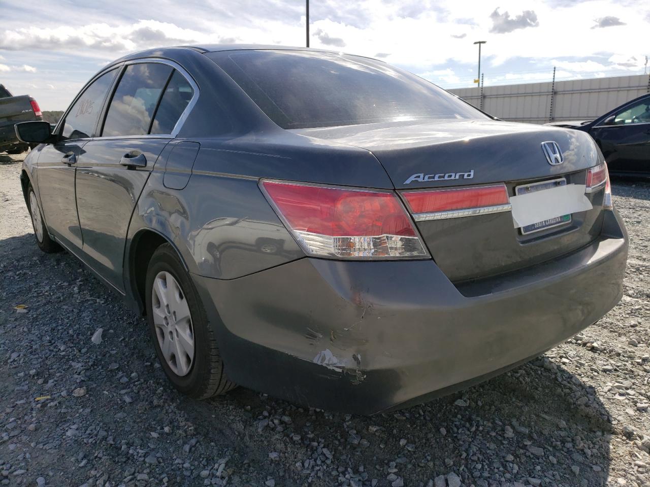 Photo 3 from auction – 2012 HONDA ACCORD LX with VIN 1HGCP2F3XCA059885