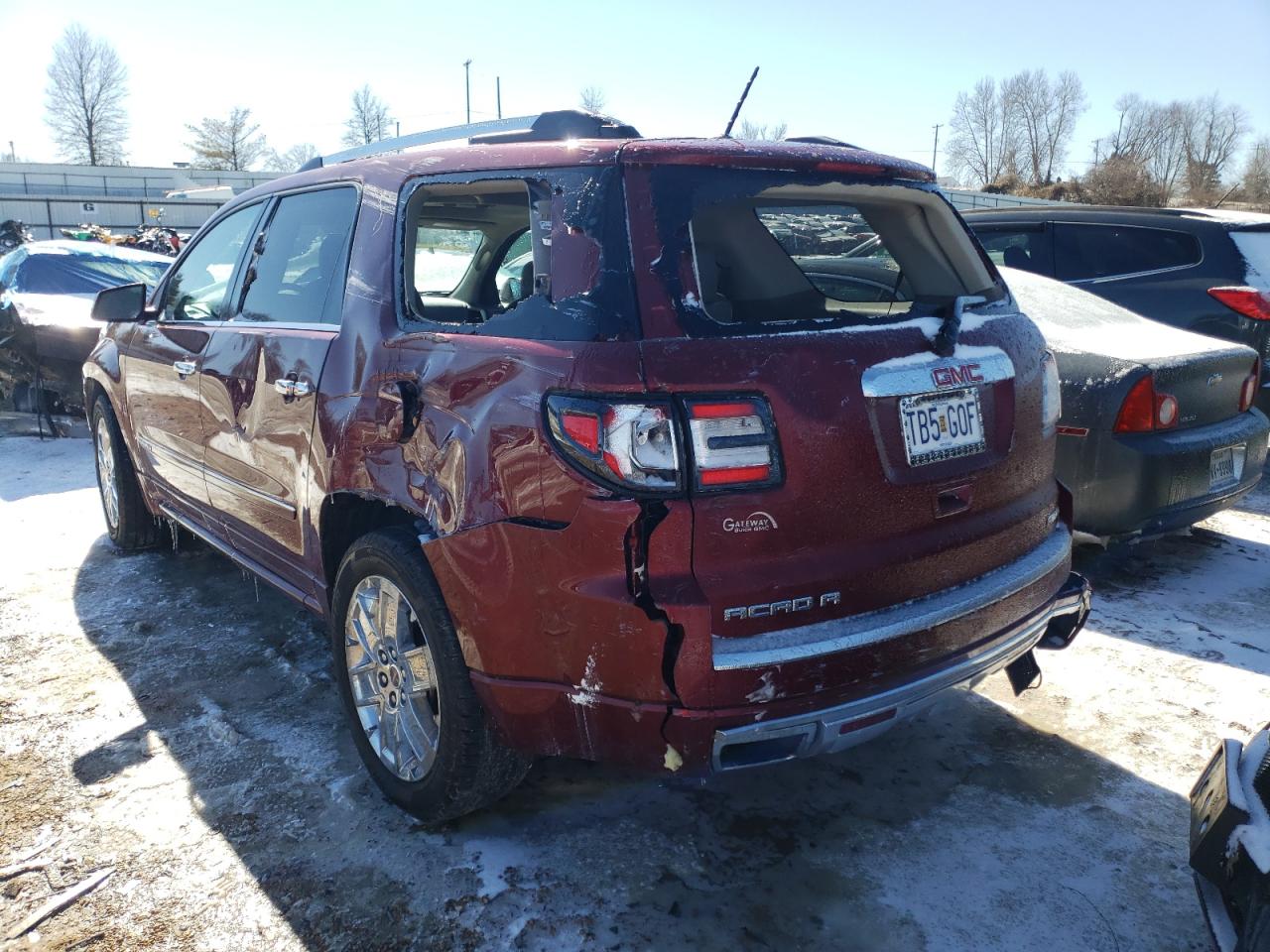 Photo 3 from auction – 2015 GMC ACADIA DEN with VIN 1GKKVTKD0FJ152590
