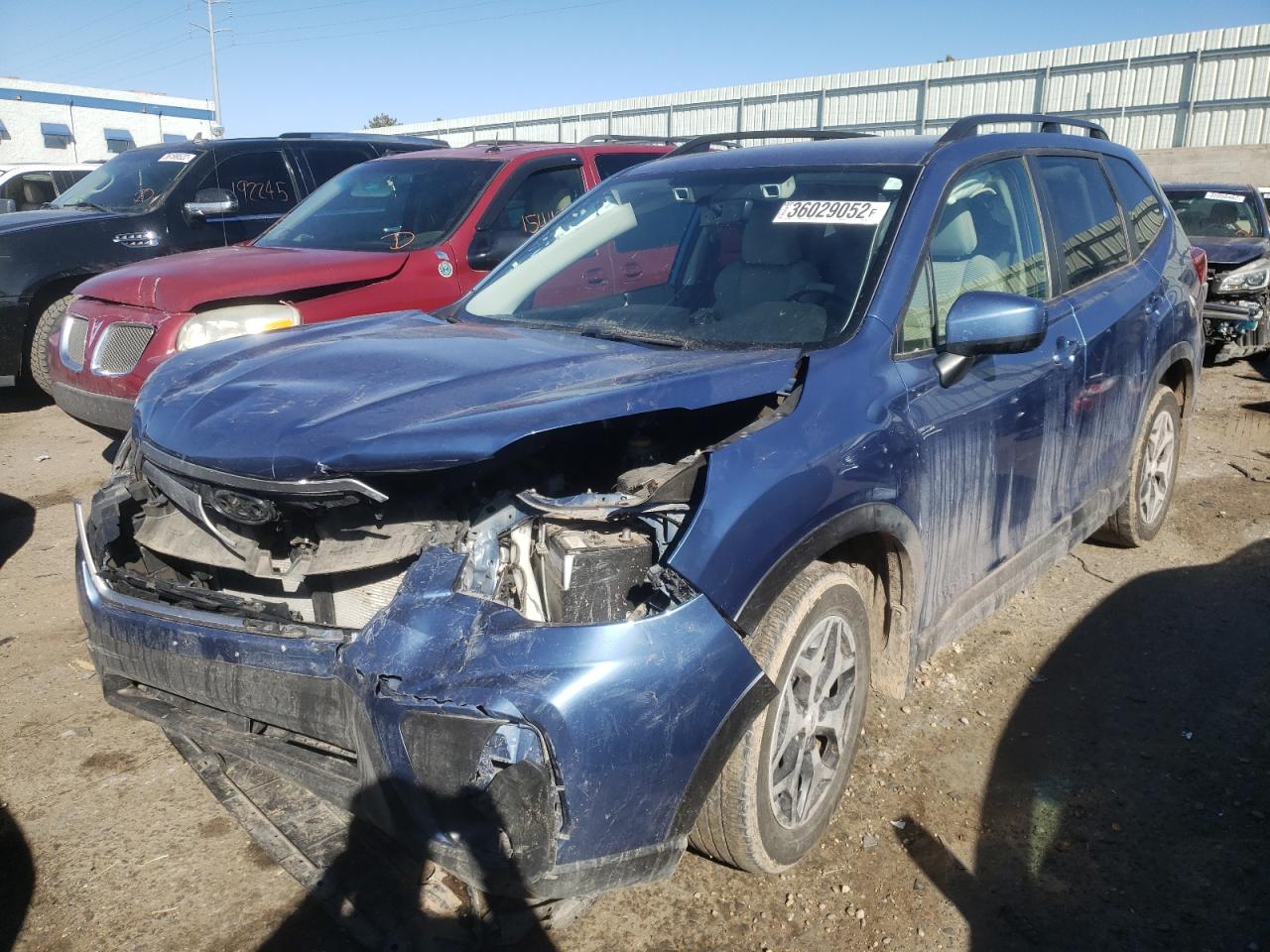 Photo 2 from auction – 2019 SUBARU FORESTER P with VIN JF2SKAEC4KH408101