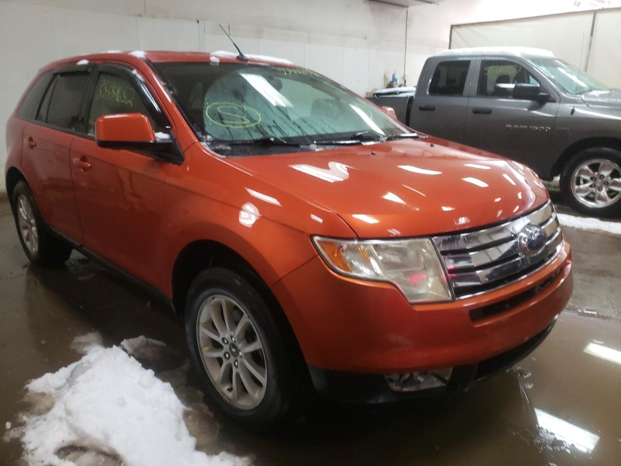 FORD EDGE SEL P 2007 with VIN 2FMDK49C07BB61887 - Photo from auction