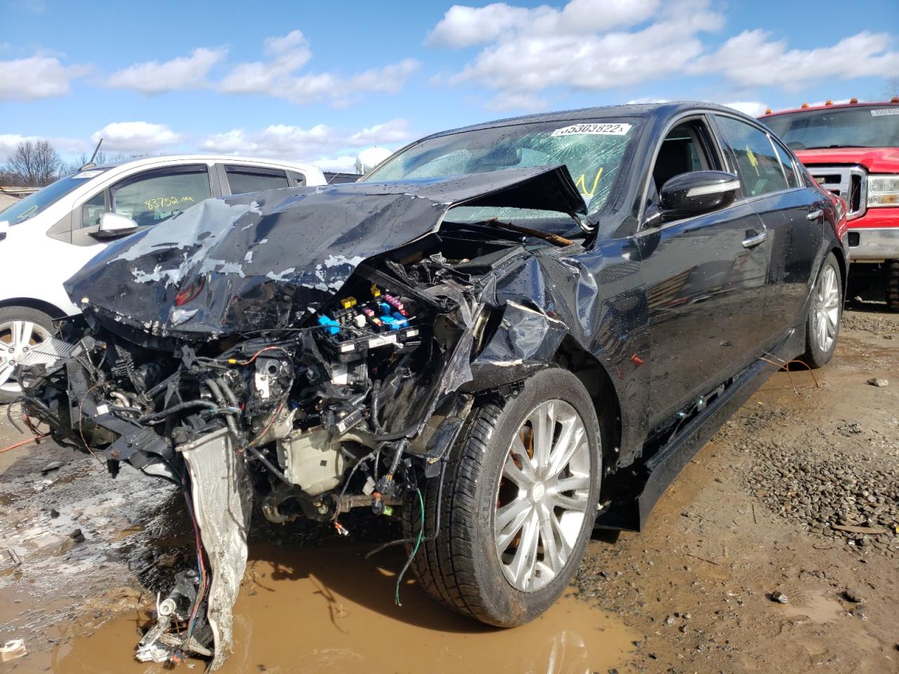 Photo 2 from auction – 2012 HYUNDAI GENESIS 3. with VIN KMHGC4DD0CU160642