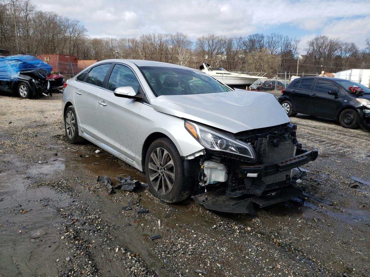 Photo 1 from auction – 2017 HYUNDAI SONATA SPO with VIN 5NPE34AF9HH440384