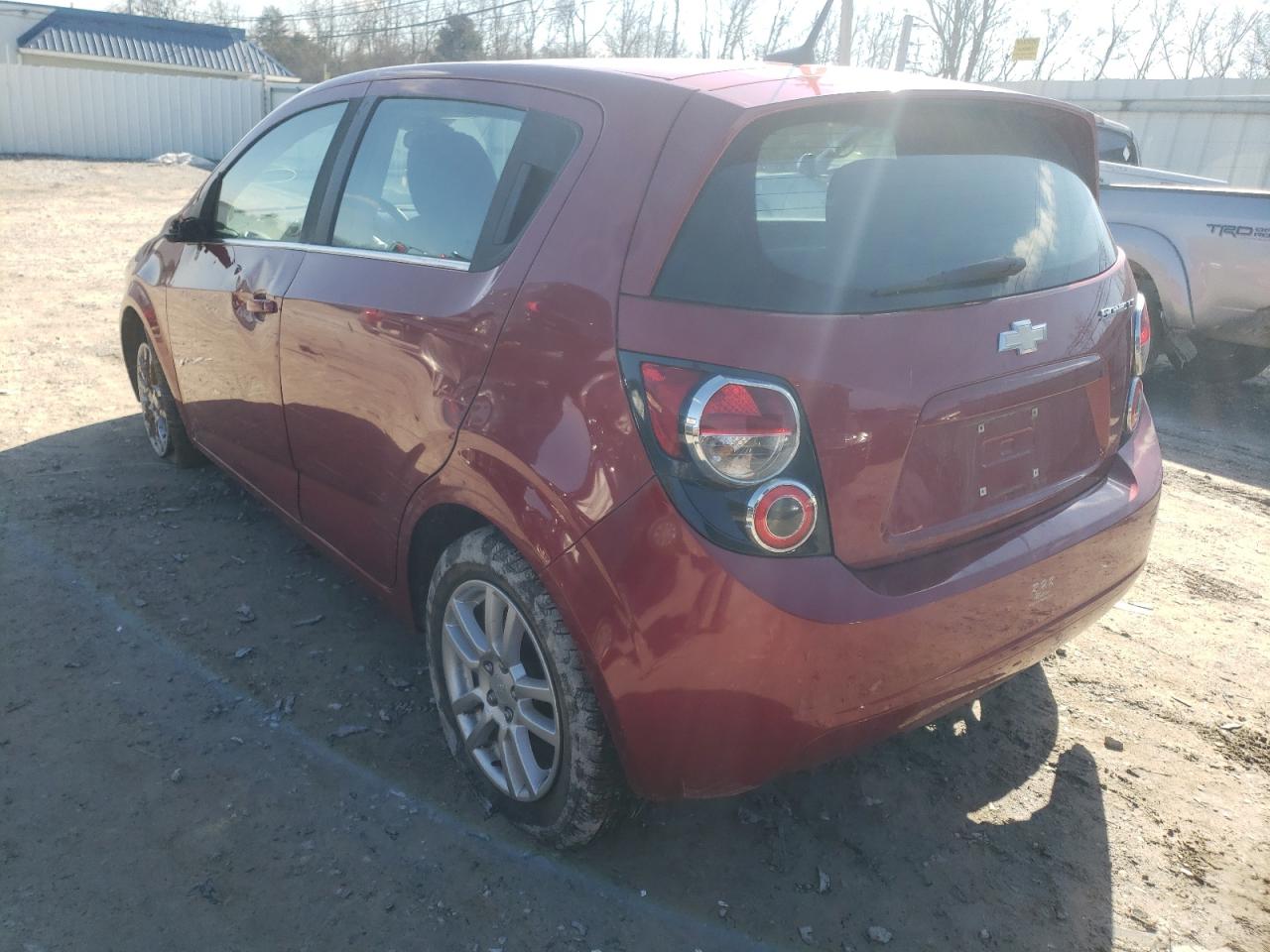 Photo 3 from auction – 2013 CHEVROLET SONIC LT with VIN 1G1JC6SH2D4142097