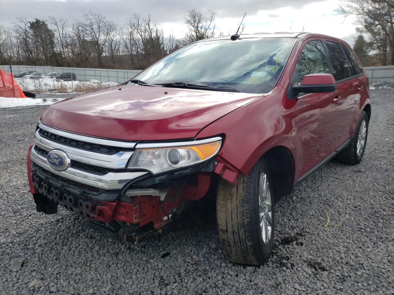 Photo 2 from auction – 2014 FORD EDGE SEL with VIN 2FMDK3JCXEBB61964