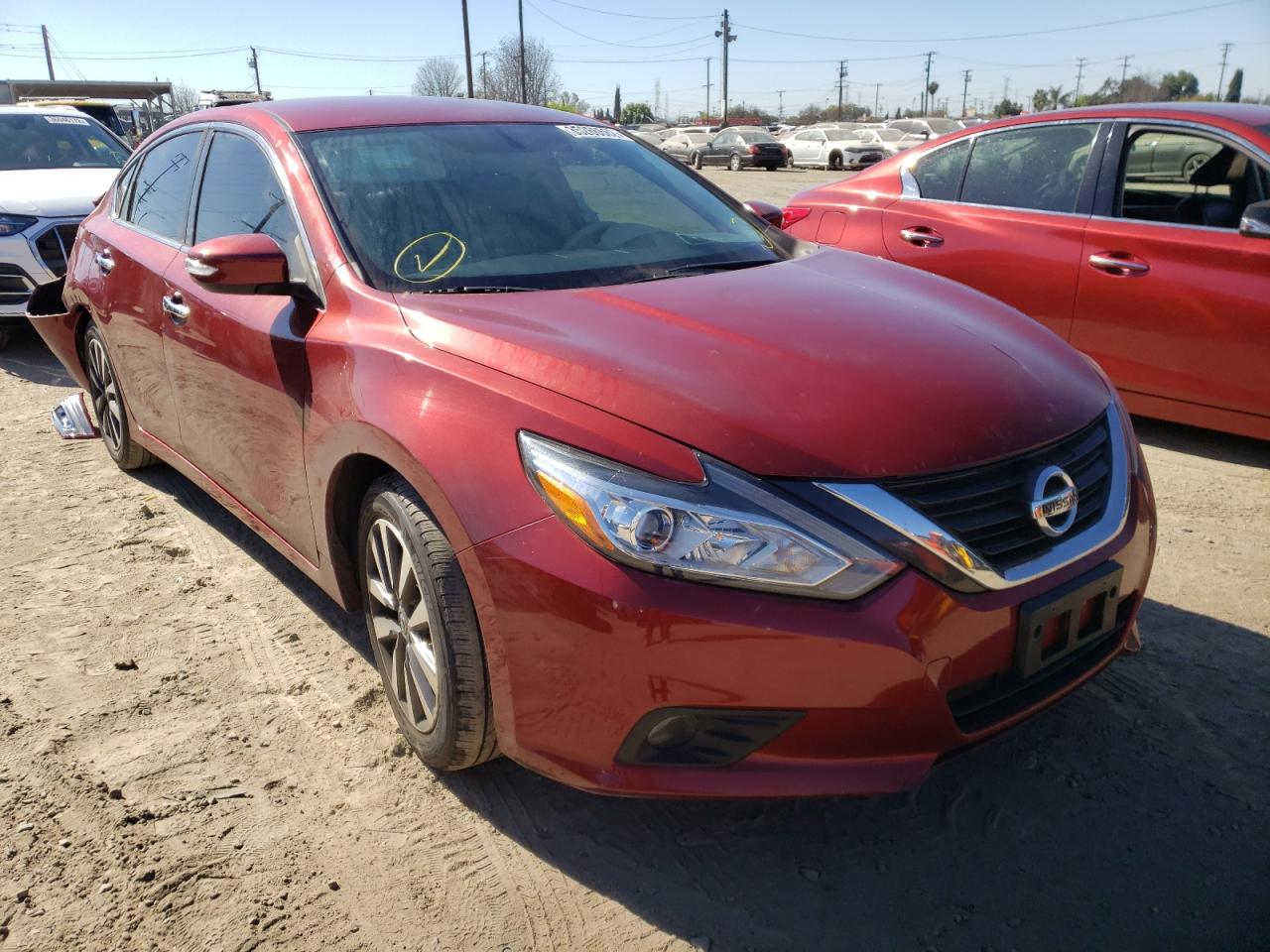 NISSAN ALTIMA 2.5 2017 with VIN 1N4AL3APXHC180144 - Photo from auction