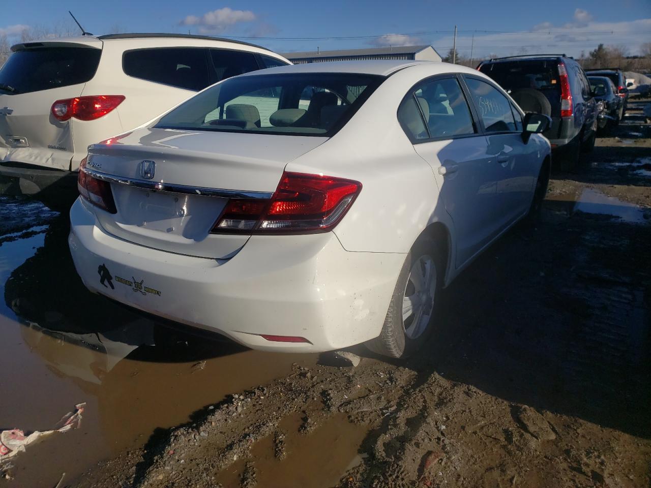 Photo 4 from auction – 2015 HONDA CIVIC LX with VIN 19XFB2F52FE212871