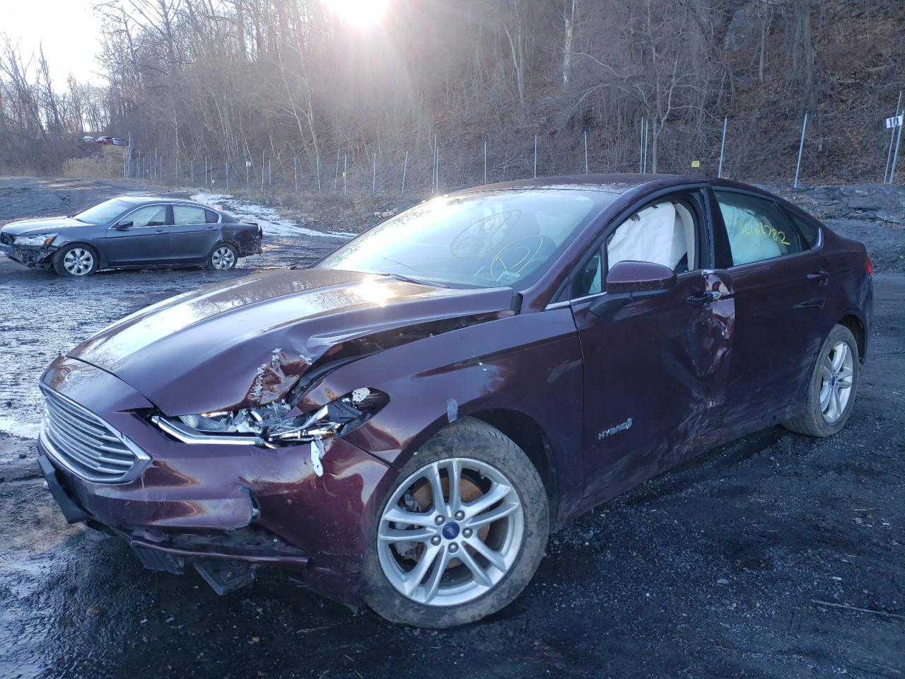Photo 9 from auction – 2018 FORD FUSION SE with VIN 3FA6P0LU1JR250973