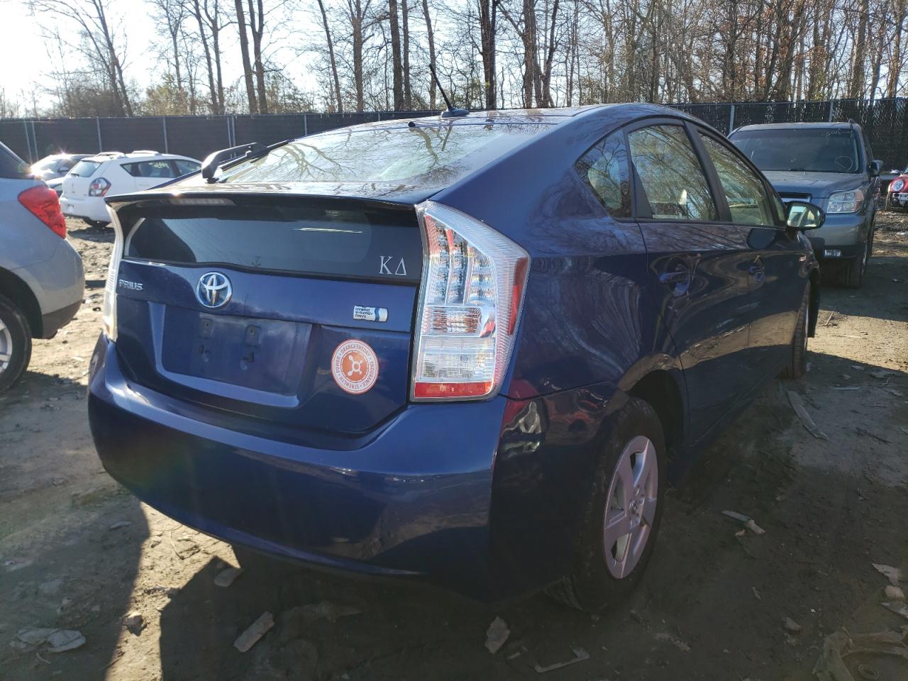 Photo 4 from auction – 2011 TOYOTA PRIUS with VIN JTDKN3DU0B0313609