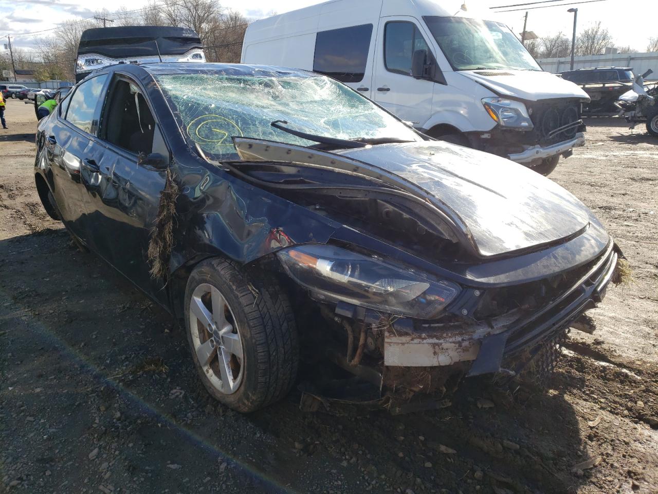 DODGE DART SXT 2015 with VIN 1C3CDFBB2FD265690 - Photo from auction