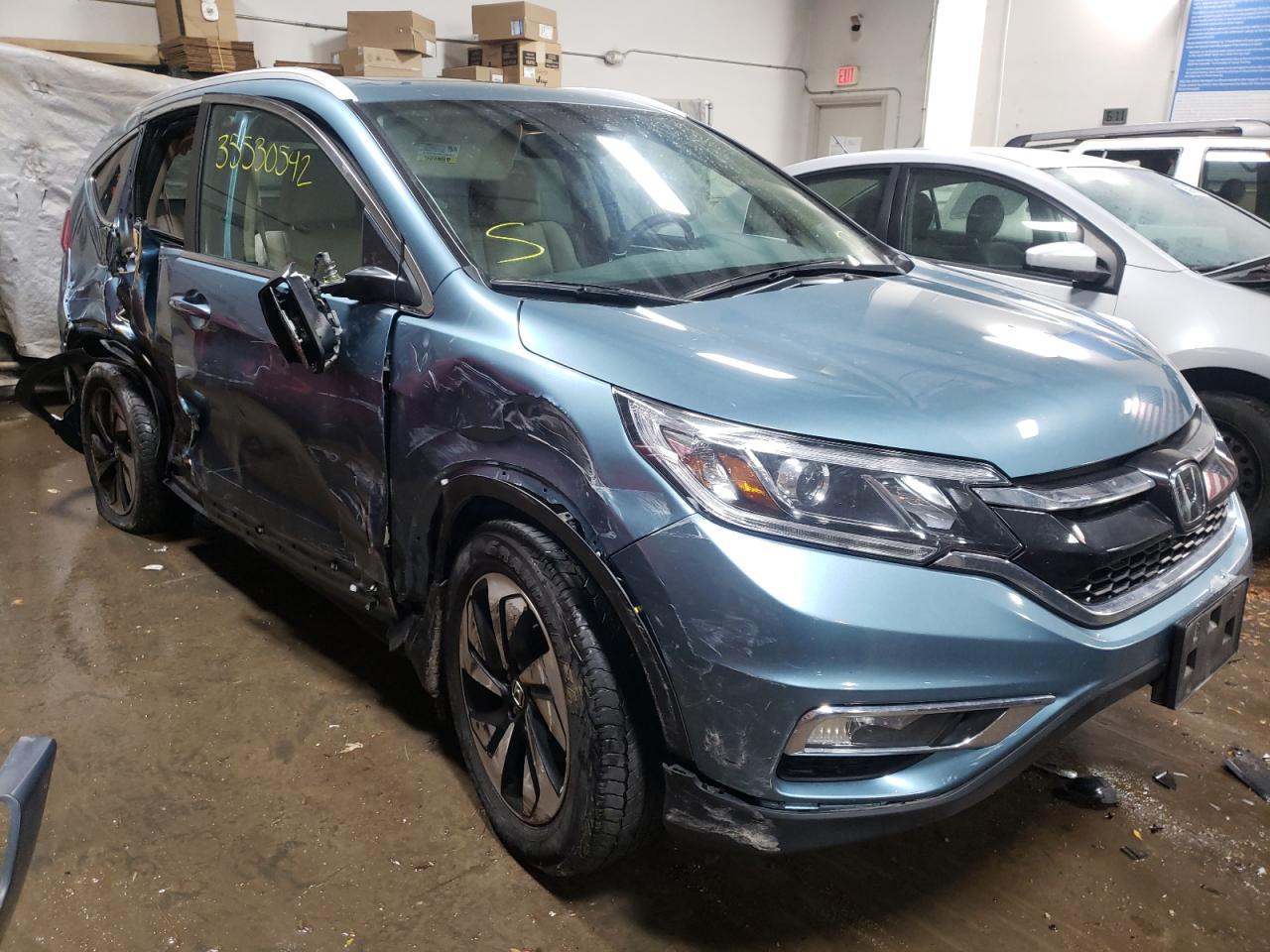 Photo 9 from auction – 2016 HONDA CR-V TOURI with VIN 5J6RM4H96GL065007
