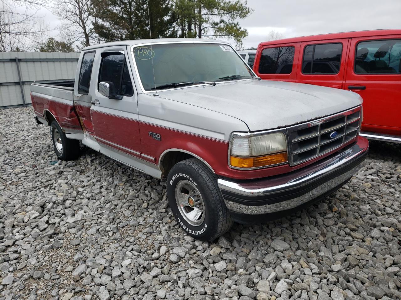 FORD F150 1993 with VIN 1FTEX15NXPKB77116 - Photo from auction