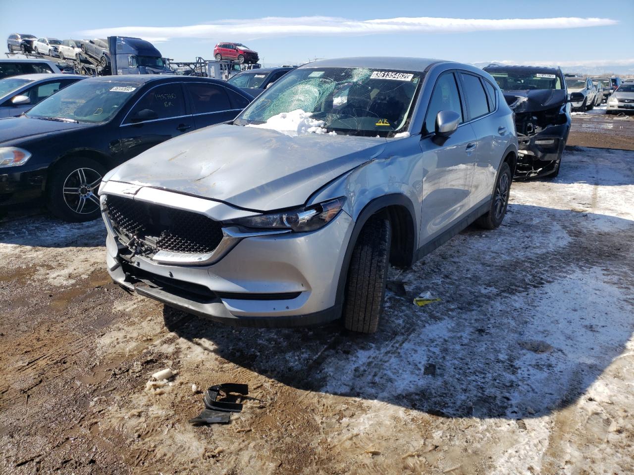Photo 2 from auction – 2021 MAZDA CX-5 TOURI with VIN JM3KFBCM0M0346371